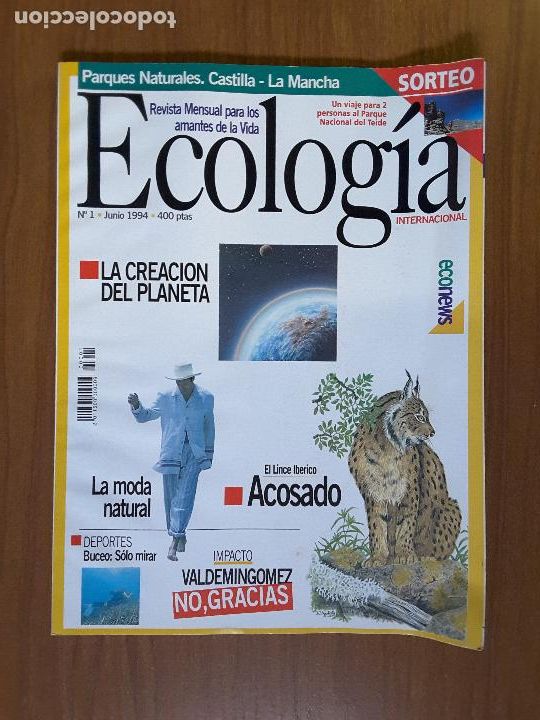 Collezionismo di Riviste e Giornali: Ecolog&iacute;a Internacional 1
