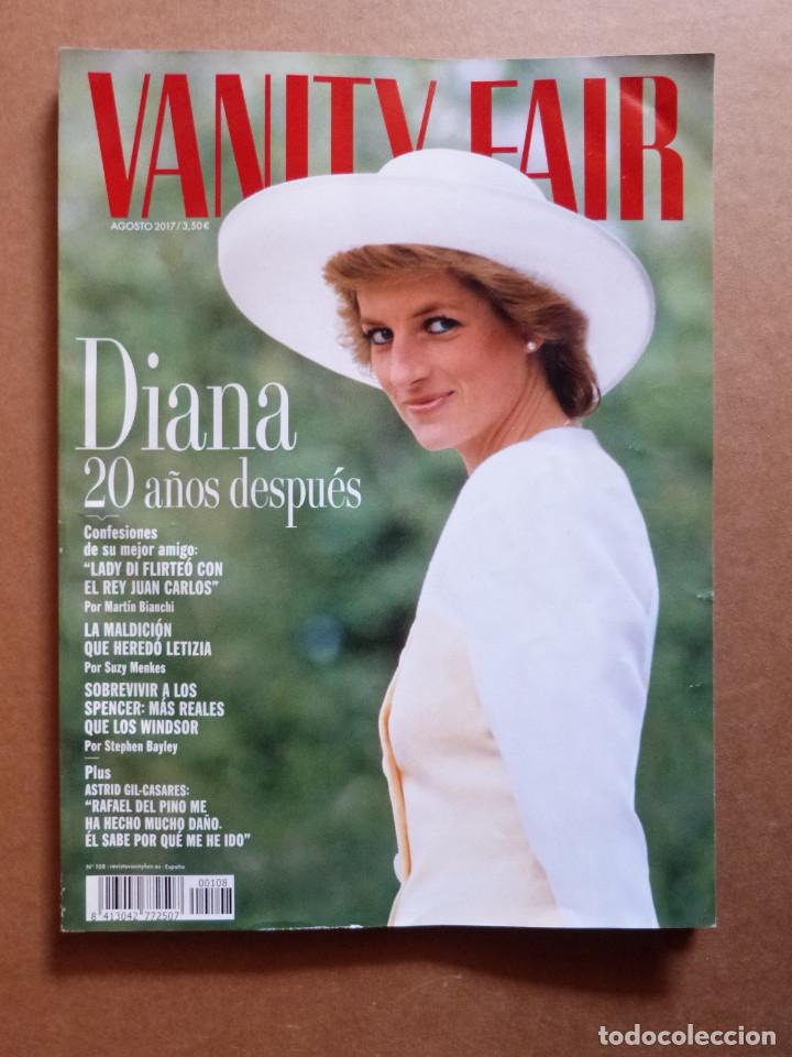 Coleccionismo de Revistas y Peri&oacute;dicos: Vanity Fair n&ordm; 108 Diana Astrid Gil Casares Star Wars la Princesa heredera Riviera lujo y muerte