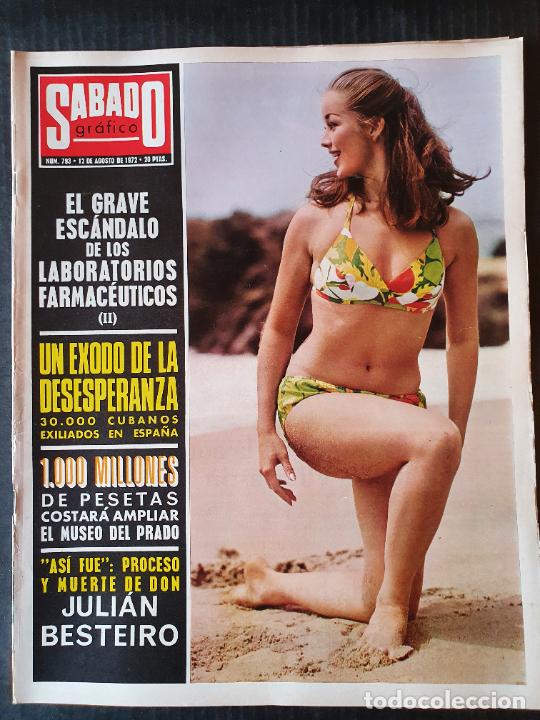 Coleccionismo de Revistas y Peri&oacute;dicos: SABADO GRAFICO N&ordm; 793 - 1972 - MUSEO DEL PRADO - EXILIO CUBANO