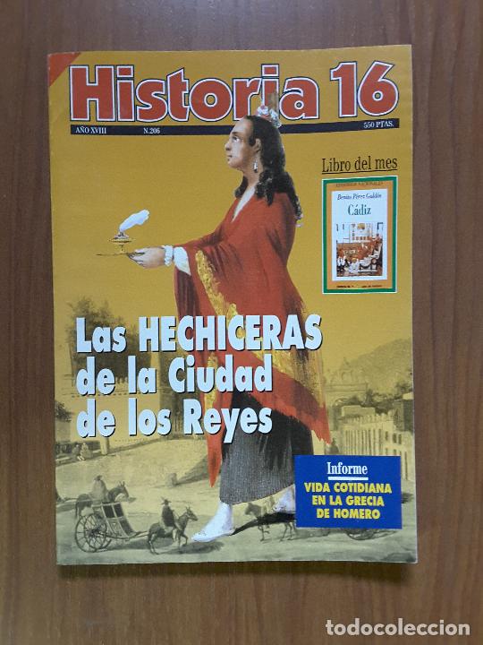 Collezionismo di Riviste e Giornali: Historia 16. N&uacute;mero 206