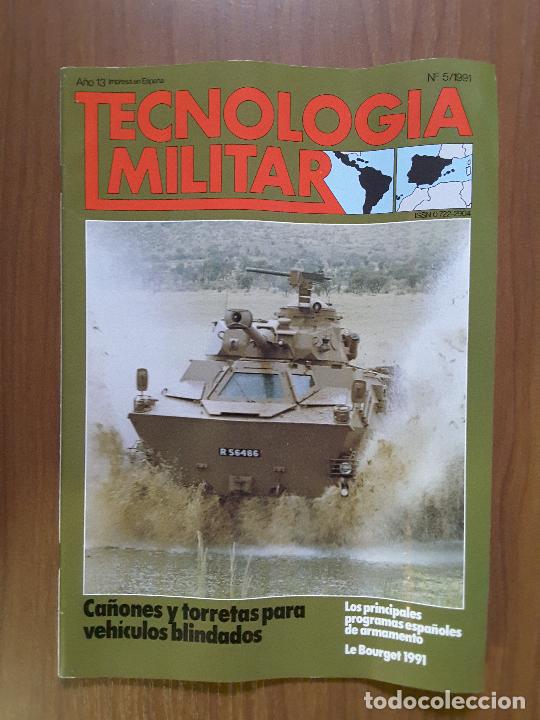 Collezionismo di Riviste e Giornali: Tecnolog&iacute;a Militar 13-5/1991