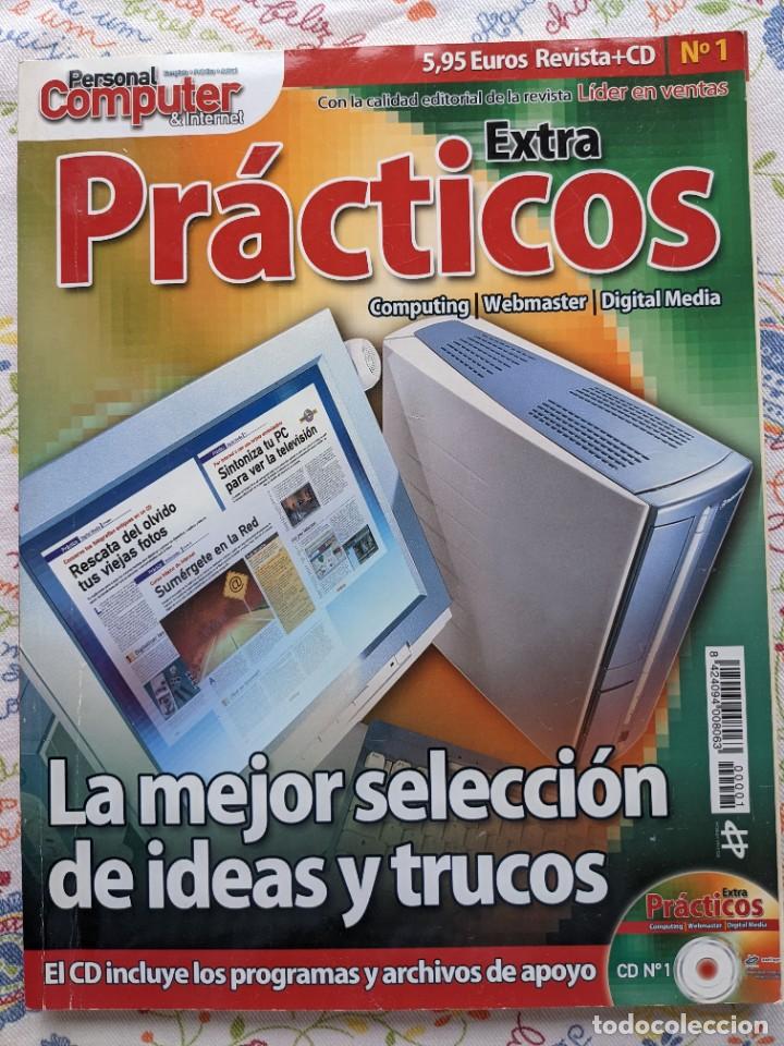 Coleccionismo de revistas y peri&oacute;dicos: RARISIMO N&ordm; 1 - PERSONAL COMPUTER & INTERNET - EXTRA PRACTICOS - Foto 1