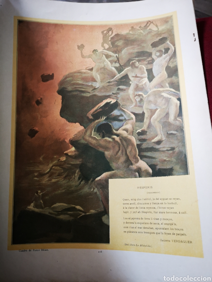 Collezionismo di Riviste e Giornali: &Aacute;lbum sal&oacute;n a Verdaguer (con litograf&iacute;as)