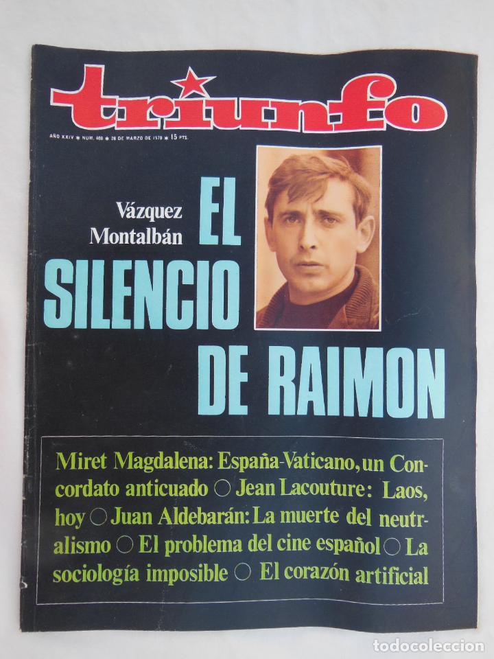 Coleccionismo de revistas y peri&oacute;dicos: TRIUNFO. A&ntilde;o XXIV, Num 408, 28 marzo 1970