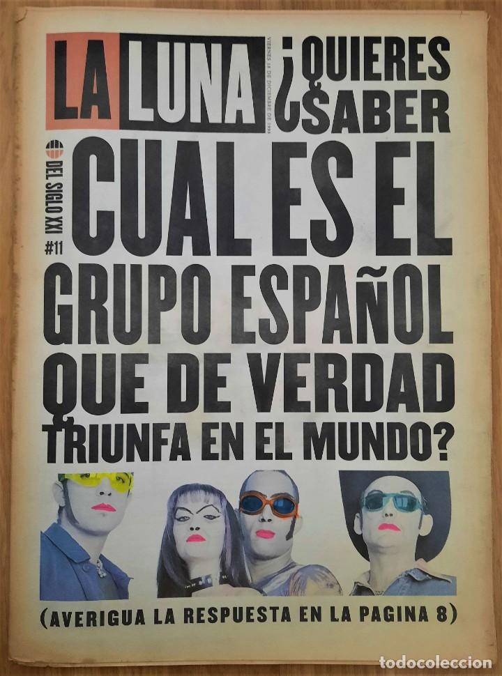Colecionismo de Revistas e Jornais: La Luna del Siglo XXI n&ordm; 11, dic. 1998 (El Mundo).