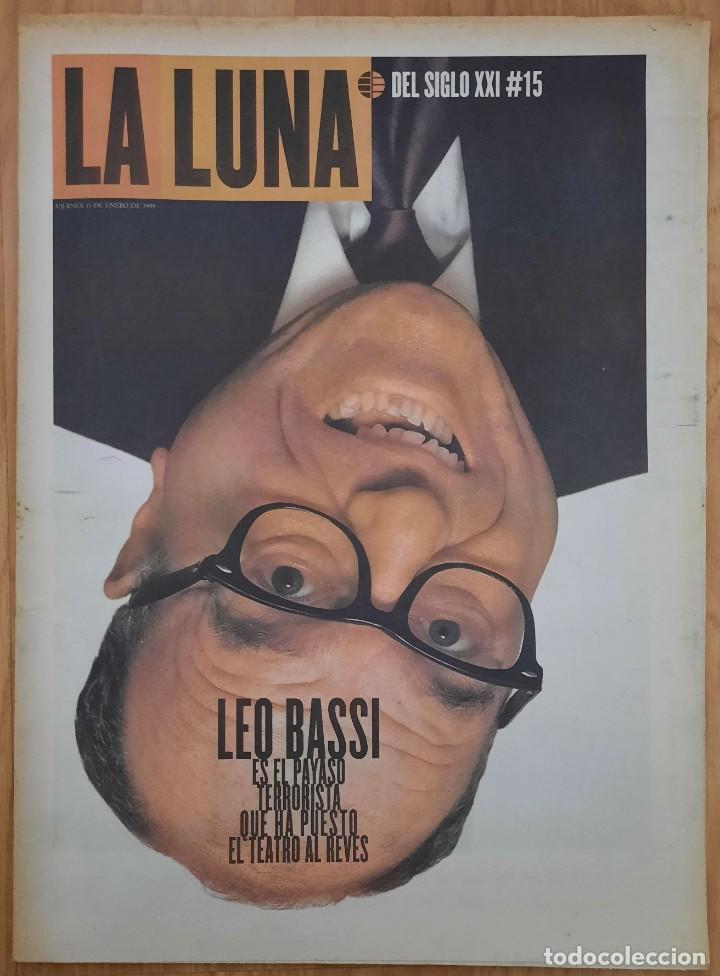 Colecionismo de Revistas e Jornais: La Luna del Siglo XXI n&ordm; 15, ene. 1999 (El Mundo). Leo Bassi