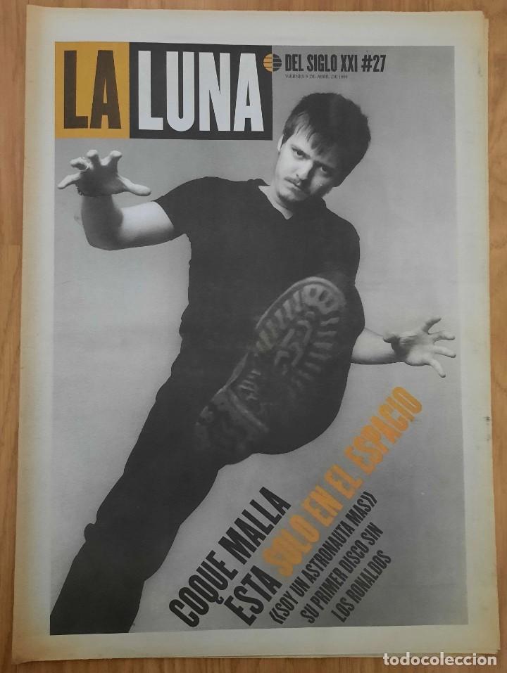 Colecionismo de Revistas e Jornais: La Luna del Siglo XXI n&ordm; 27, abr. 1999 (El Mundo). Coque Malla