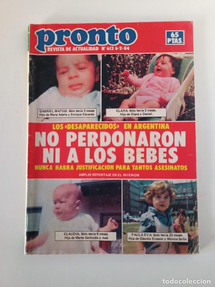 Coleccionismo de Revistas y Peri&oacute;dicos: Revista pronto, 1984, Maradona