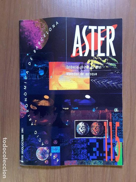 Collezionismo di Riviste e Giornali: Aster 115. Agrupaci&oacute; Astron&ograve;mica de Barcelona