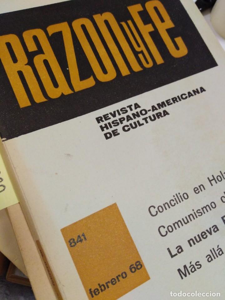 Coleccionismo de Revistas y Peri&oacute;dicos: Revista Raz&oacute;n y Fe