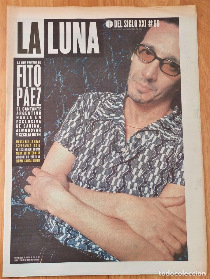 Collection Magazines and Newspapers: La Luna del Siglo XXI n&ordm; 66, feb. 2000 (El Mundo). Fito P&aacute;ez, Manta Ray, Dogma