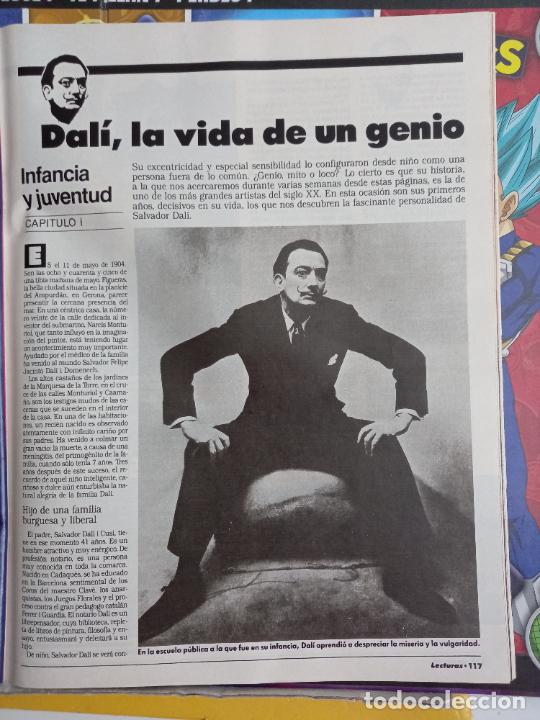 Coleccionismo de Revistas y Peri&oacute;dicos: salvador dali la vida de un genio MIGUEL BOSE AMANDA LEAR CON PAGINAS CONTIGUAS