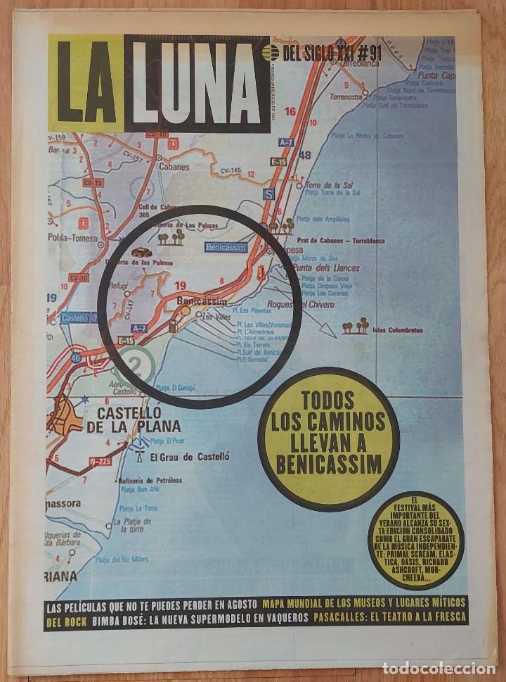 Collection Magazines and Newspapers: La Luna del Siglo XXI n&ordm; 91, jul. 2000 (El Mundo). Benicassim, Museos y lugares m&iacute;ticos del rock
