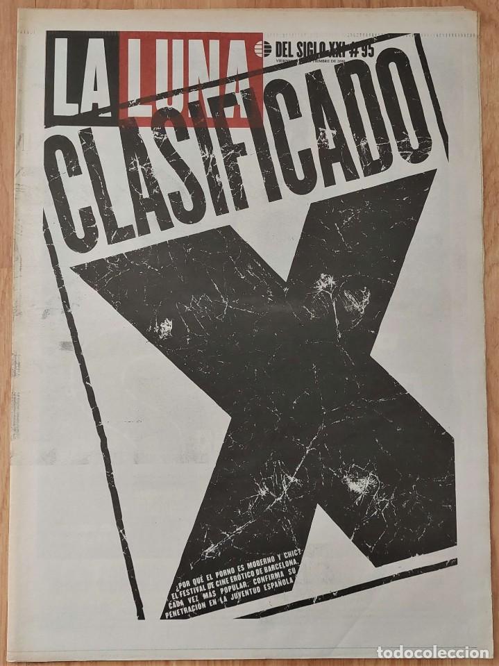 Collezionismo di Riviste e Giornali: La Luna del Siglo XXI n&ordm; 95, sep. 2000 (El Mundo). Clasificado X, Festival Cine Er&oacute;tico de Barcelona