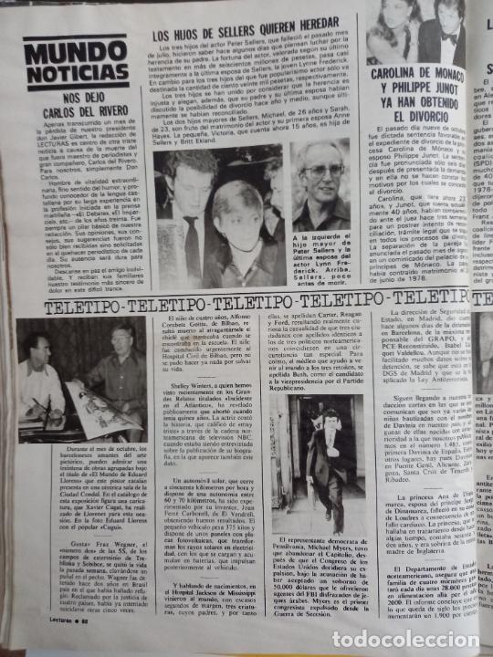 Coleccionismo de revistas y peri&oacute;dicos: PETER SELLERS CAROLINA DE MONACO XAVIER CUGAT