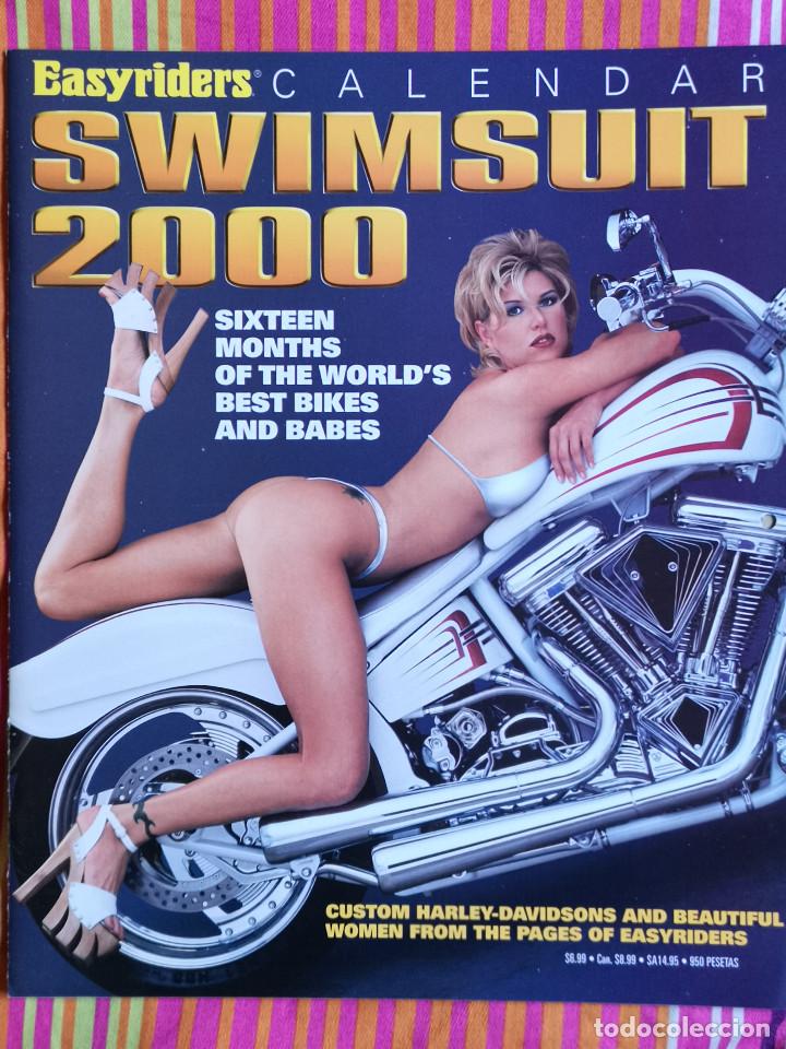 Collectionnisme de Revues et Journaux: REVISTA INGLES - EASYRIDERS CALENDAR - SWIMSUIT 2000