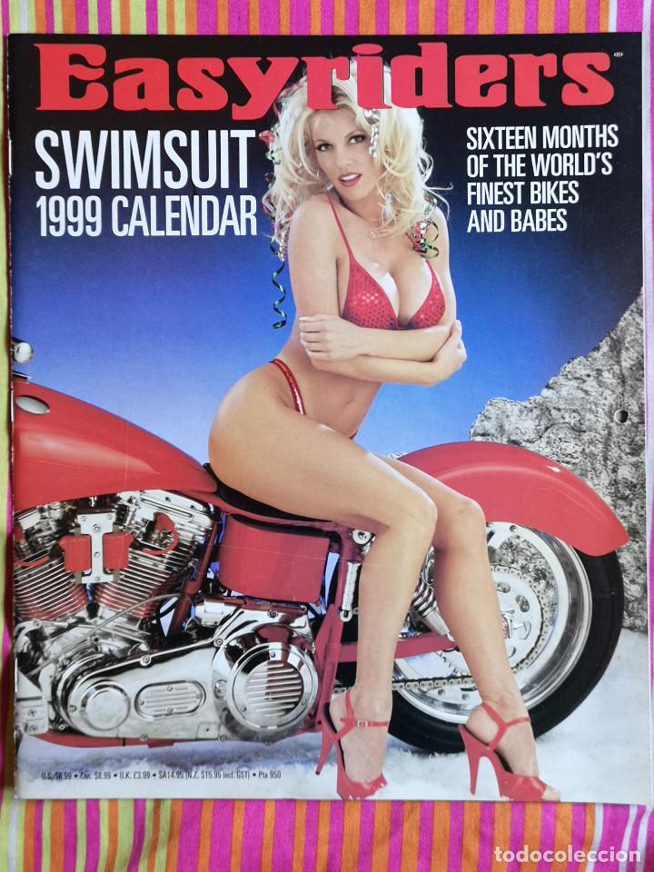 Collectionnisme de Revues et Journaux: REVISTA INGLES - EASYRIDERS CALENDAR - SWIMSUIT 1999