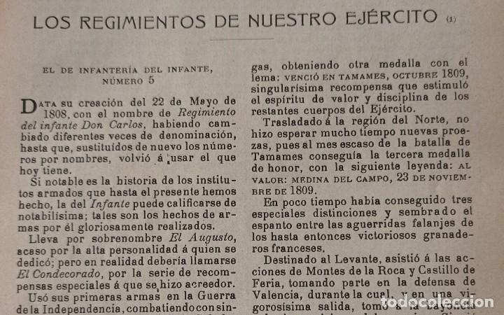 Coleccionismo de Revistas y Peri&oacute;dicos: INFANTE CARLOS-REGIMIENTO INFANTERIA N&ordm; 5.
