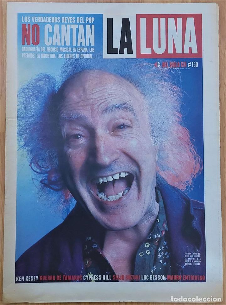 Colecionismo de Revistas e Jornais: La Luna del Siglo XXI n&ordm; 150, nov. 2001 (El Mundo). Joaqu&iacute;n Luqui, Ken Kesey, Luc Besson, Tamaras