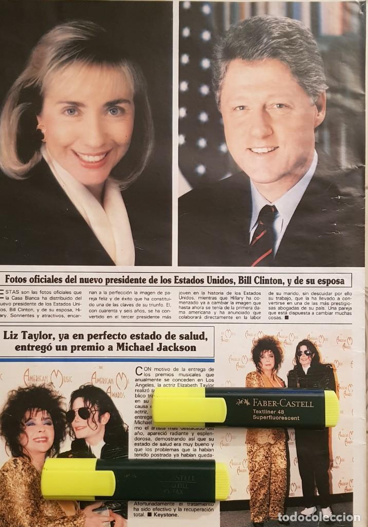 Coleccionismo de Revistas y Peri&oacute;dicos: Reportaje Michael Jackson 10.02.93