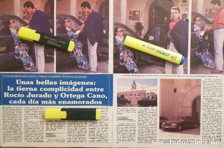 Coleccionismo de Revistas y Peri&oacute;dicos: Reportaje Roc&iacute;o Jurado y Ortega Cano 29.06.94