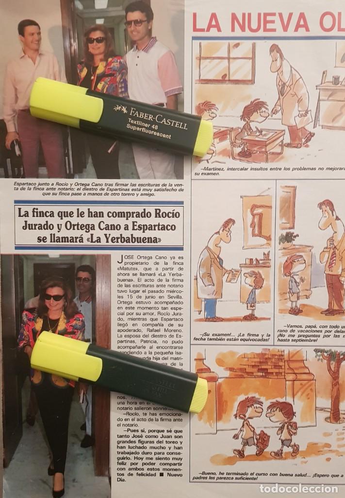 Coleccionismo de Revistas y Peri&oacute;dicos: Reportaje Roc&iacute;o Jurado 29.06.94
