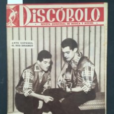 Coleccionismo de Revistas y Periódicos: REVISTA QUINCENAL DE MUSICA Y DISCOS, DISCOBOLO, NUMERO 3, 1962, DUO DINAMICO. Lote 319694603