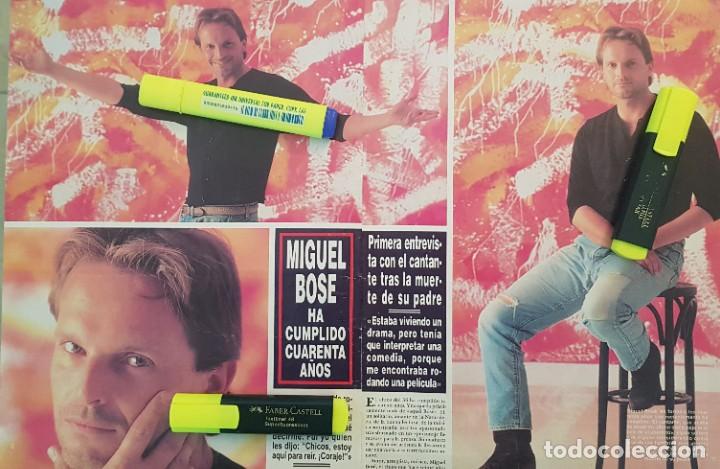 Coleccionismo de Revistas y Peri&oacute;dicos: Reportaje Miguel Bos&eacute; 01.08.96
