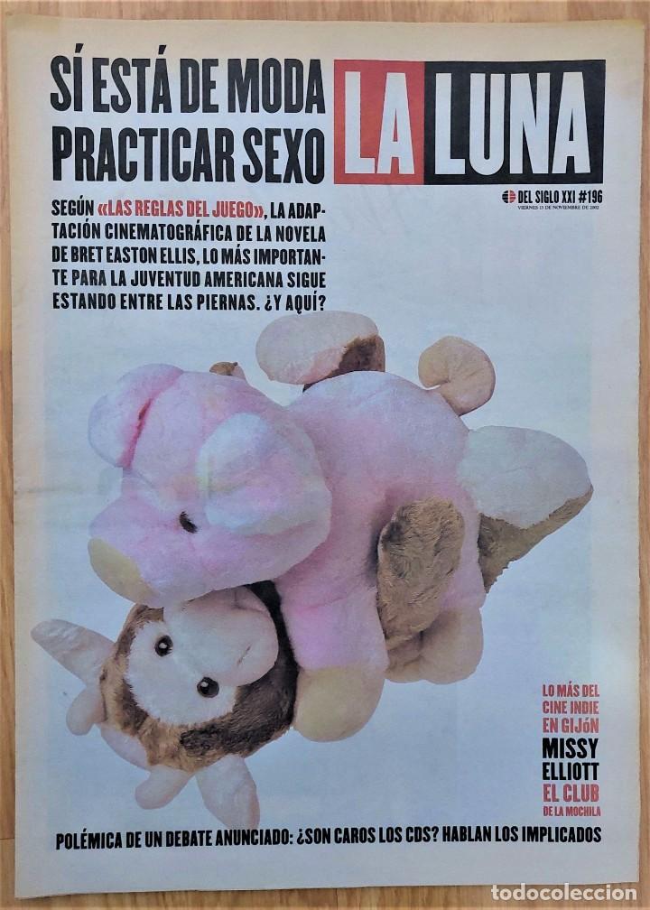 Coleccionismo de revistas y peri&oacute;dicos: La Luna del Siglo XXI n&ordm; 196 nov. 2002 (El Mundo) B. Easton Ellis, Indie Gij&oacute;n, Missy Elliott