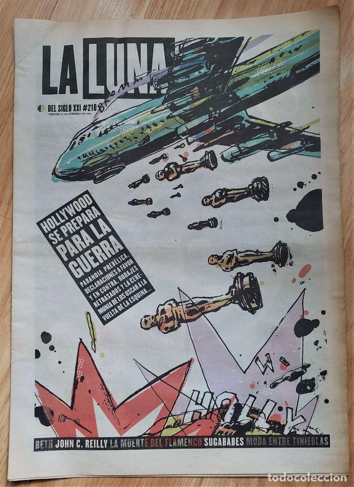 Coleccionismo de revistas y peri&oacute;dicos: La Luna del Siglo XXI 210 feb. 2003 (El Mundo) Hollywood pre guerra Irak, John C. Reilly, Sugababes