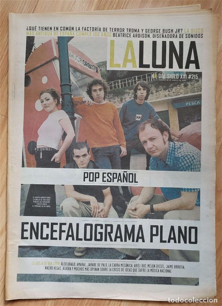 Coleccionismo de revistas y peri&oacute;dicos: La Luna del Siglo XXI n&ordm; 215 mar. 2003 (El Mundo) Crisis del pop espa&ntilde;ol, Troma terror
