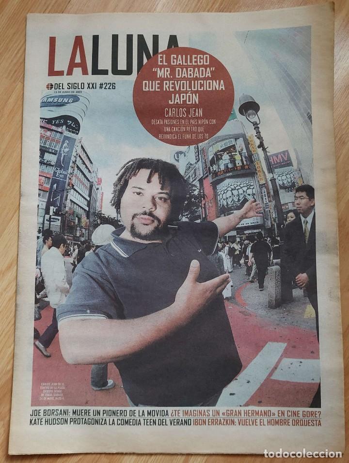 Coleccionismo de revistas y peri&oacute;dicos: La Luna del Siglo XXI n&ordm; 226 jun. 2003 (El Mundo) Carlos Jean, Joe Borsani, K. Hudson, I. Errazkin