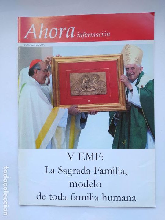 Collezionismo di Riviste e Giornali: REVISTA AHORA INFORMACION N&ordm; 80. MAYO 2006. LA SAGRADA FAMILIA. TDKC89