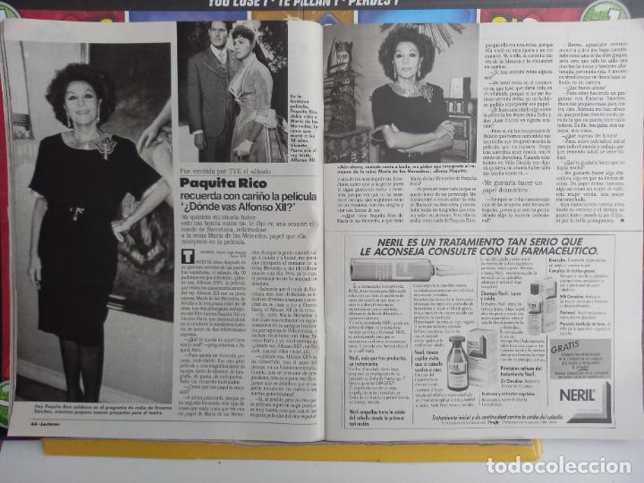 Coleccionismo de revistas y peri&oacute;dicos: paquita rico