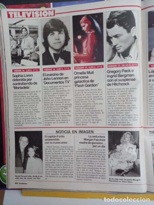 Coleccionismo de Revistas y Peri&oacute;dicos: SOPHIA LOREN ORNELLA MUTI DANIEL TRAVANTI MORGAN FAIRCHILD GREGORY PECK JOHN LENNON