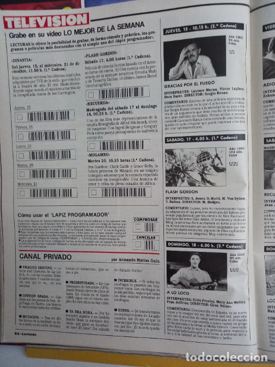 Coleccionismo de revistas y peri&oacute;dicos: ORNELLA MUTI FLASH GORDON ELVIS PRESLEY