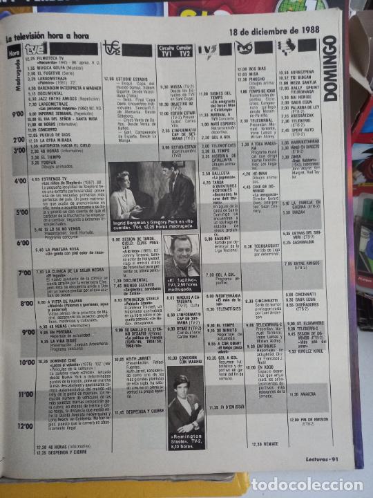 Coleccionismo de Revistas y Peri&oacute;dicos: REMINGTON STEELE PIERCE BROSNAN EL FUGITIVO DAVID JANSEN GREGORY PECK INGRID BERGMAN