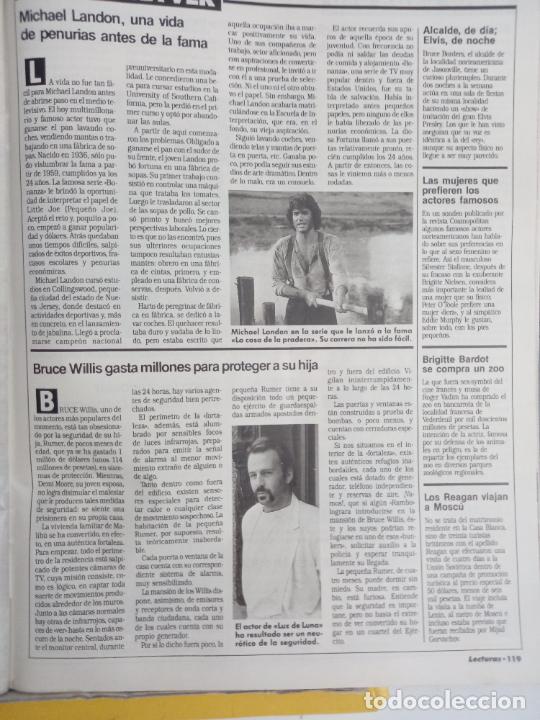 Coleccionismo de Revistas y Peri&oacute;dicos: BRUCE WILLIS MICHAEL LANDON