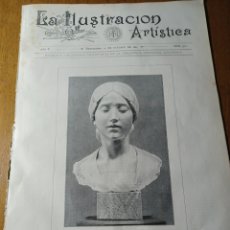 Coleccionismo de Revistas y Periódicos: REVISTA 1891. PALACIO DEL RIFSDAG DE COPENHAGUE. LA GITANA , LA CHULA Y LA ARISTOCRATA DE LLOVERA