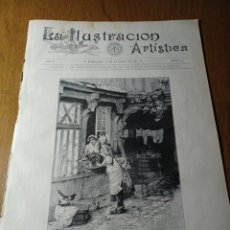 Coleccionismo de Revistas y Periódicos: REVISTA 1891. TEATRO MARTIN DE BUENOS AIRES , INCENDIADO RECIENTEMENTE. FEDERICO EL GRANDE , GRABADO