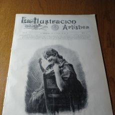 Coleccionismo de Revistas y Periódicos: REVISTA 1891.EXPOSICION UNIVERSAL DE CHICAGO. TRABAJOS EN EL TIBER DE ENRIQUE SERRA