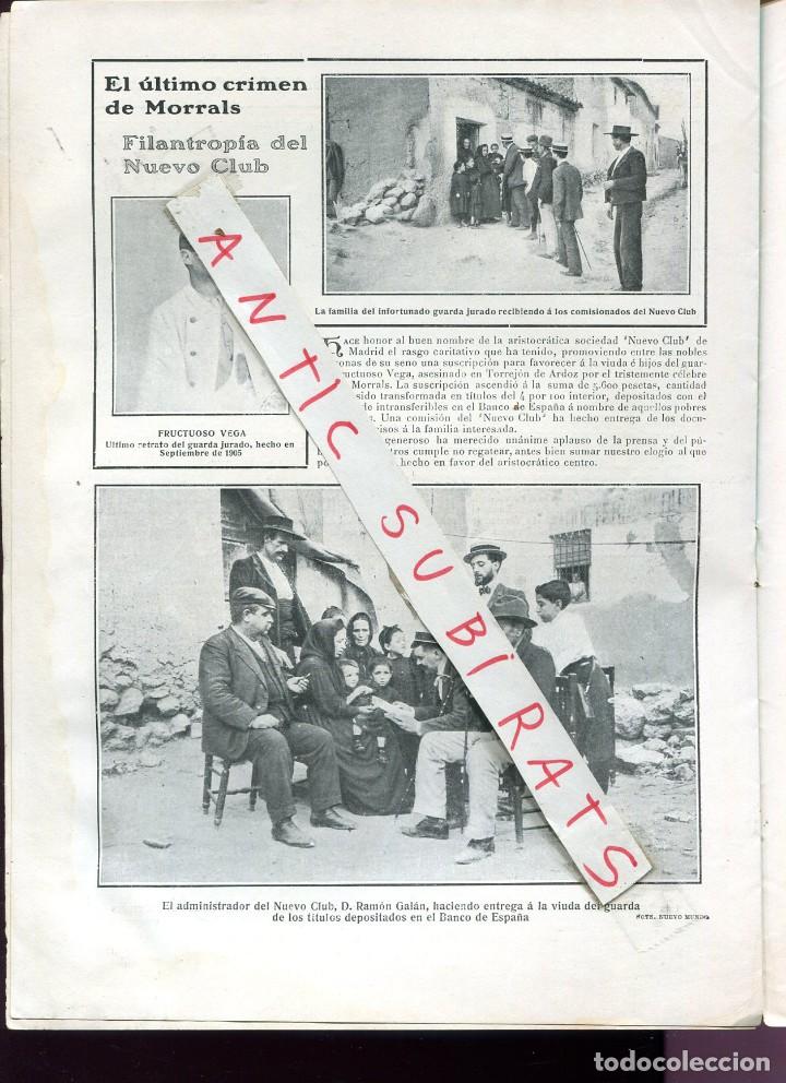 Sammeln von Zeitschriften und Zeitungen: REVISTA A&Ntilde;O 1906 BOMBITA EN SEGOVIA MATEO MORRALS ANARQUISTA AGUAS DE VILLAZA GONOSAN RIEDEL