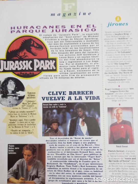 Coleccionismo de Revistas y Peri&oacute;dicos: PATRICK STEWART STAR TREK JURASSIC PARK VIRGINIA MADSEN