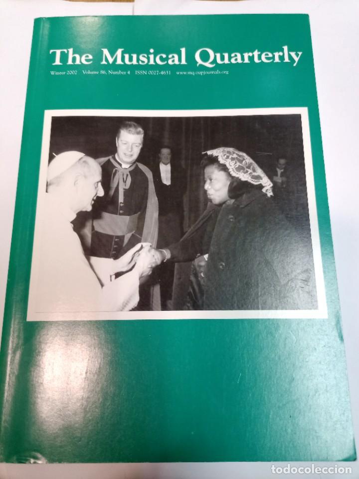 Collezionismo di Riviste e Giornali: Revista The musical quarterly, 2002, V. 86, n&ordm; 4 (ingl&eacute;s) SA8214