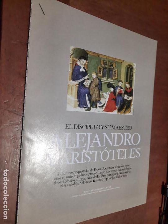 Coleccionismo de revistas y peri&oacute;dicos: ALEJANDRO Y ARIST&Oacute;TELES. CARLOS GARCIA GUAL. 10 P&Aacute;GINAS. ARTICULO EXTRAIDO DE REVISTA. GRAPA.