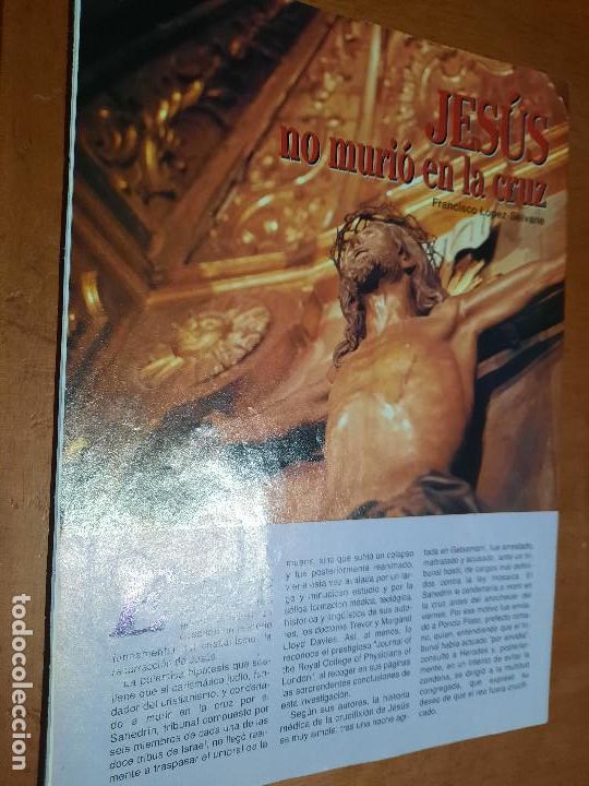 Collection Magazines and Newspapers: JESUS NO MURIO EN LA CRUZ. 4 P&Aacute;GINAS. ARTICULO EXTRAIDO DE REVISTA. GRAPA. BUEN ESTADO
