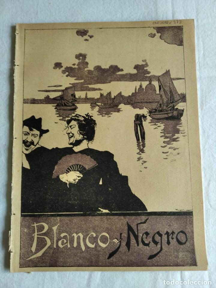 Collezionismo di Riviste e Giornali: BLANCO Y NEGRO. N&ordm; 516. A&Ntilde;O 1901. CORONACI&Oacute;N DE QUINTANA DE 1855. RAZA DE H&Eacute;ROES FRANCISCO NAVARRO.