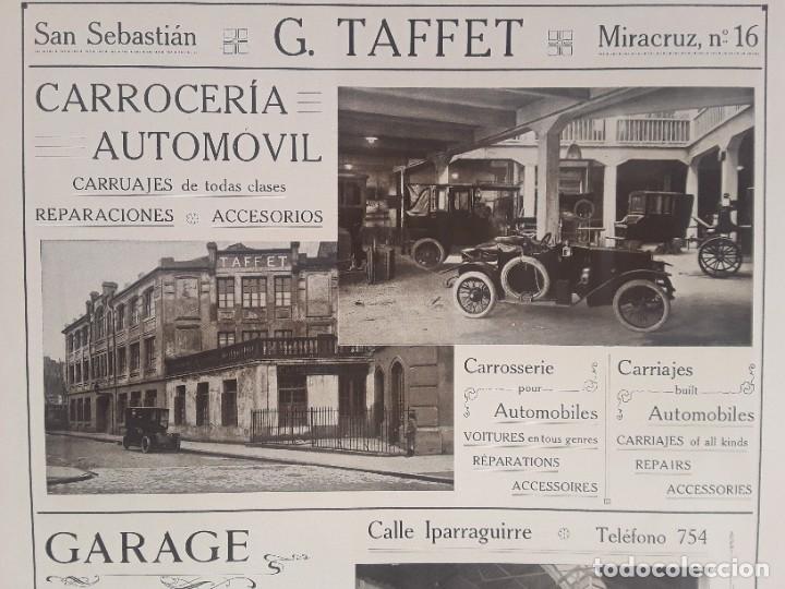 Collection Magazines and Newspapers: CARROCERIA AUTOMOVIL G.TAFFET / GARAGE IBA&Ntilde;EZ Y C&ordf; BERLIET F.L.OTTO SAN SEBASTIAN 1927