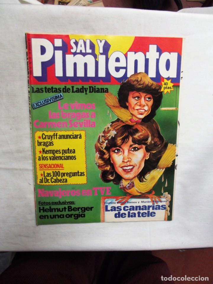 Coleccionismo de revistas y peri&oacute;dicos: REVISTA SAL Y PIMENTA N&ordm; 78 MARZO DE 1981