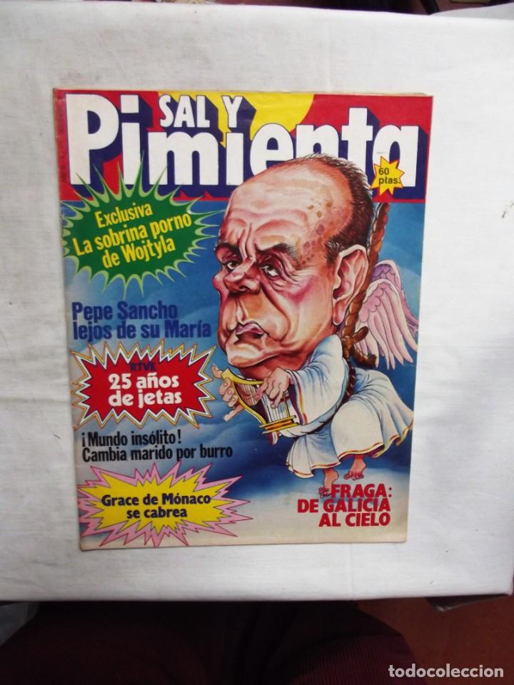 Coleccionismo de revistas y peri&oacute;dicos: REVISTA SAL Y PIMENTA N&ordm; 111 NOVIEMBRE DE 1981
